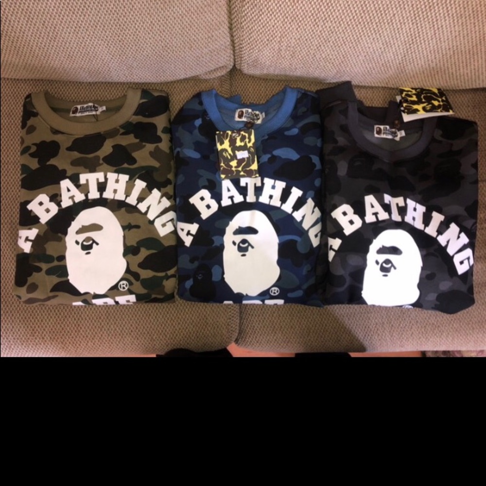 Bape Bathing Ape Sweatshirt clothing